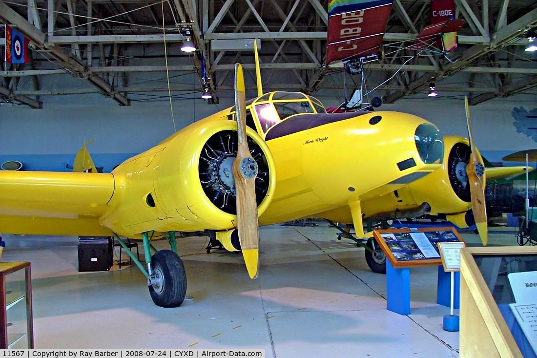 11567, 1943 Avro 652A Anson II C/N Not Found 11567, Avro Anson V [Unknown] Edmonton-City Centre Airport~C 24/07/2008