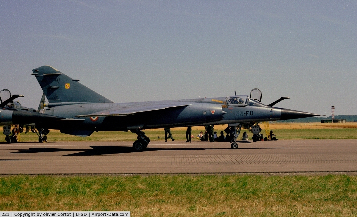 221, Dassault Mirage F.1C C/N 221, Before being converted to the CT attack version, this Mirage F-1 was a F-1C fighter