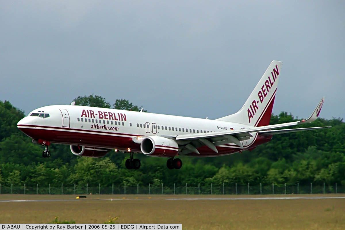D-ABAU, 1999 Boeing 737-86J C/N 29121, Boeing 737-86J [29121] (Air Berlin) Munster/Osnabruck~D 25/05/2006