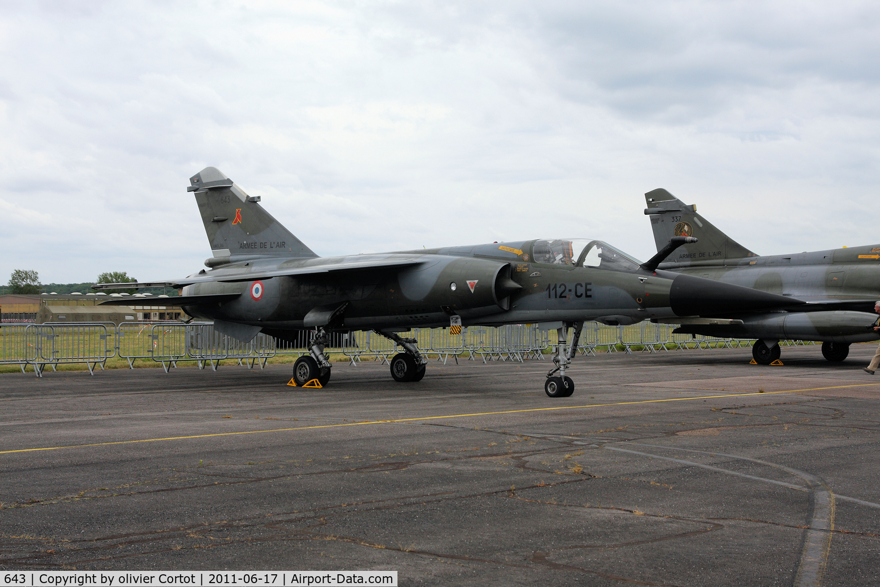 643, Dassault Mirage F.1CR C/N 643, Saint Dizier static display