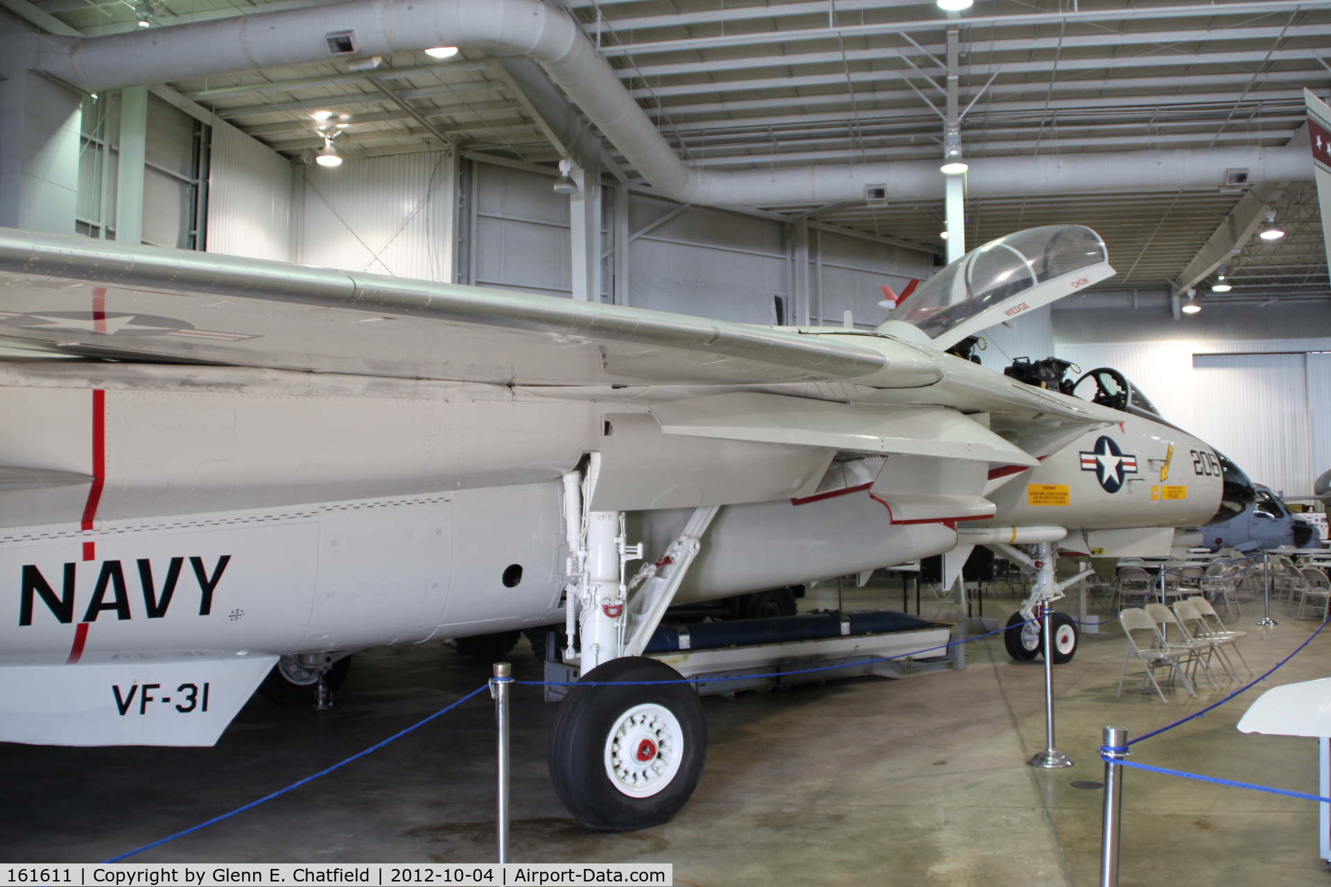 161611, Grumman F-14A Tomcat C/N 470, Battleship Alabama Memorial