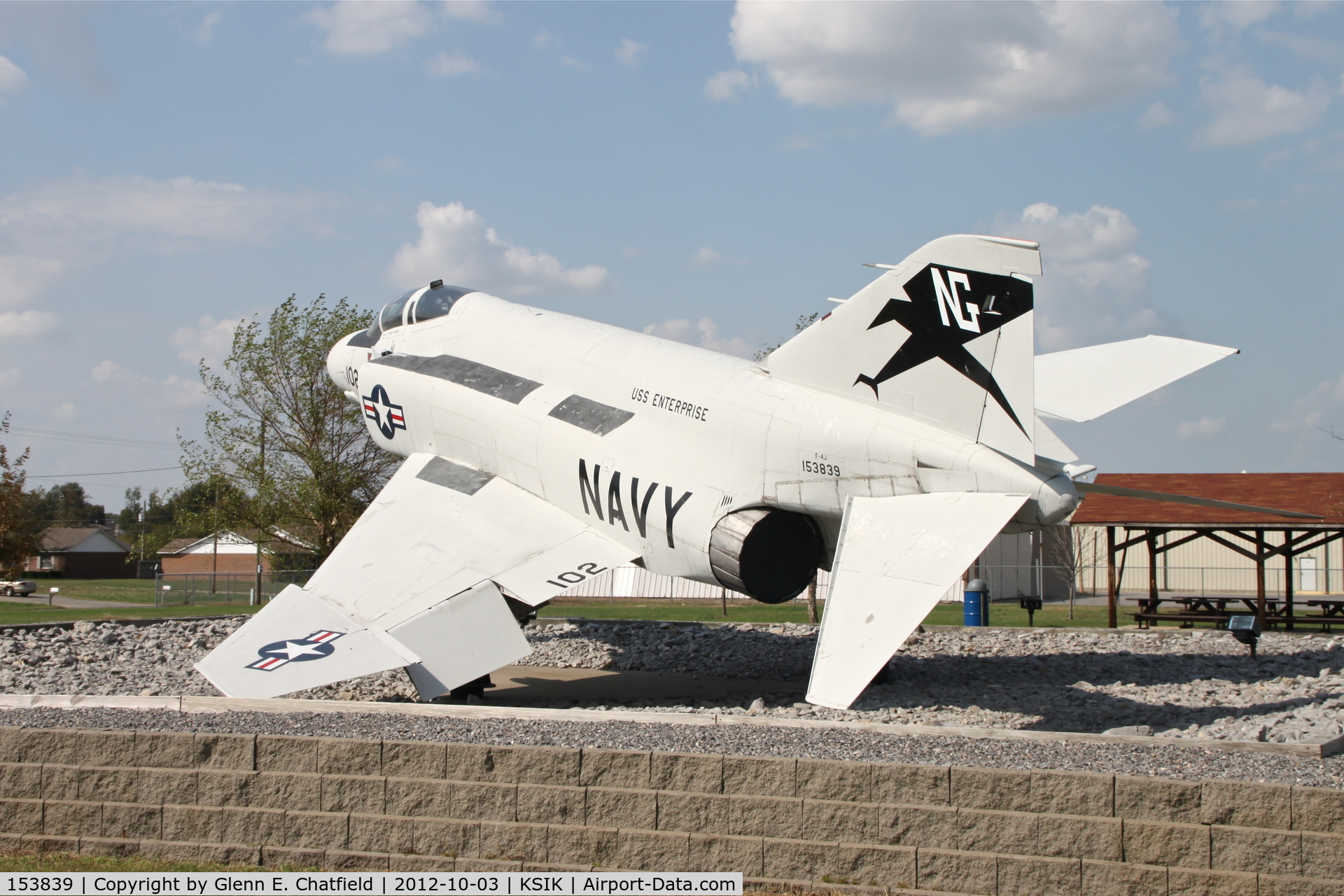 153839, McDonnell F-4J Phantom II C/N 2227, Veteran's Memorial Park