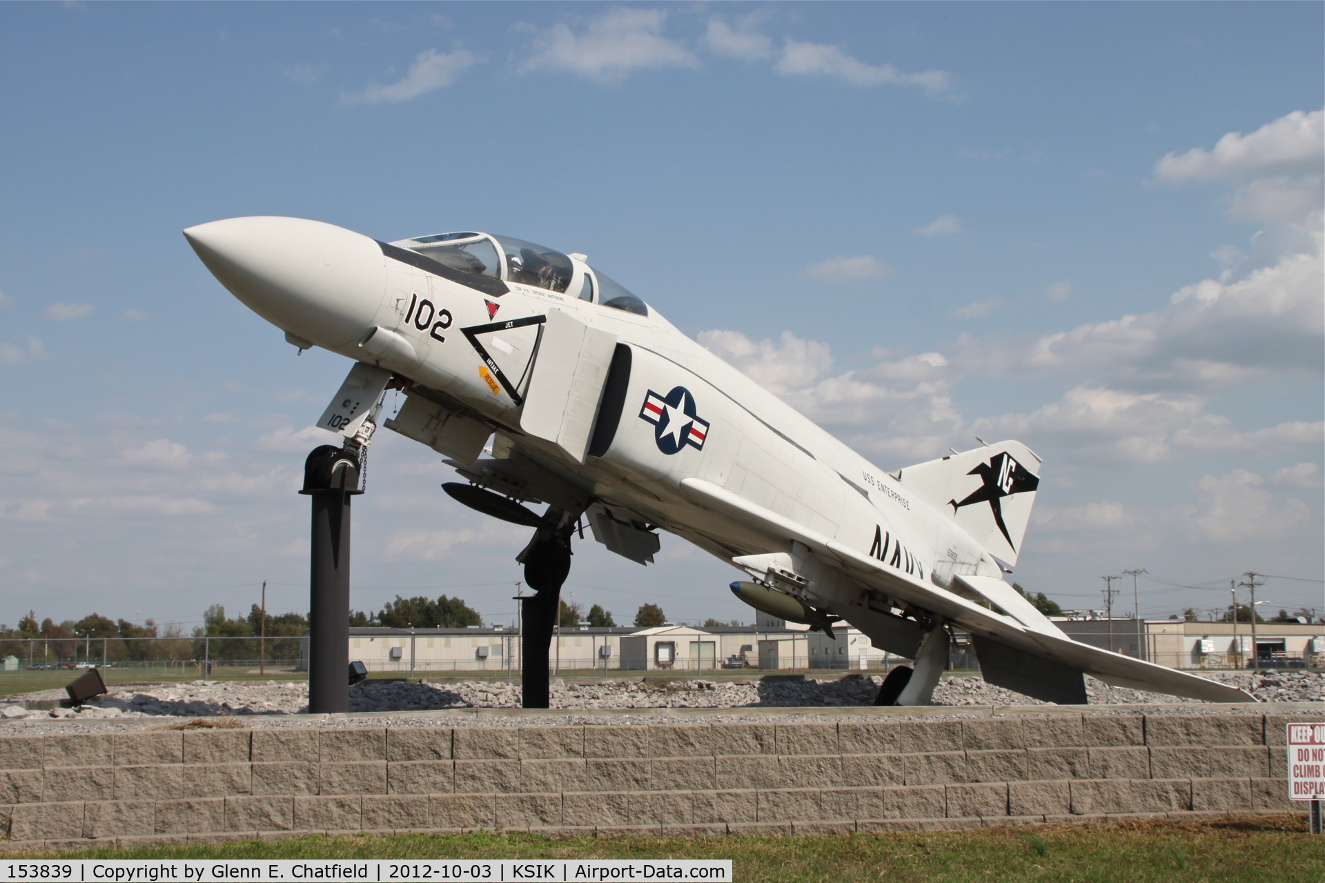 153839, McDonnell F-4J Phantom II C/N 2227, Veteran's Memorial Park