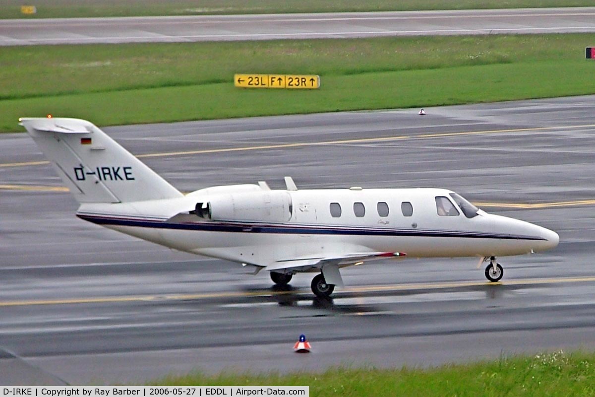 D-IRKE, 1995 Cessna 525 CitationJet C/N 525-0123, Cessna CitationJet [525-0123]  Dusseldorf~D 27/05/2006