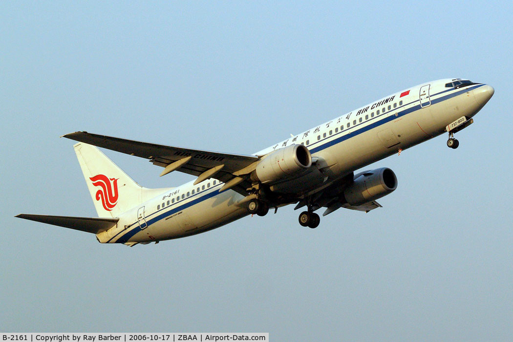 B-2161, 2001 Boeing 737-86N C/N 28655, Boeing 737-86N [28655] (Air China) Beijing~B 17/10/2006