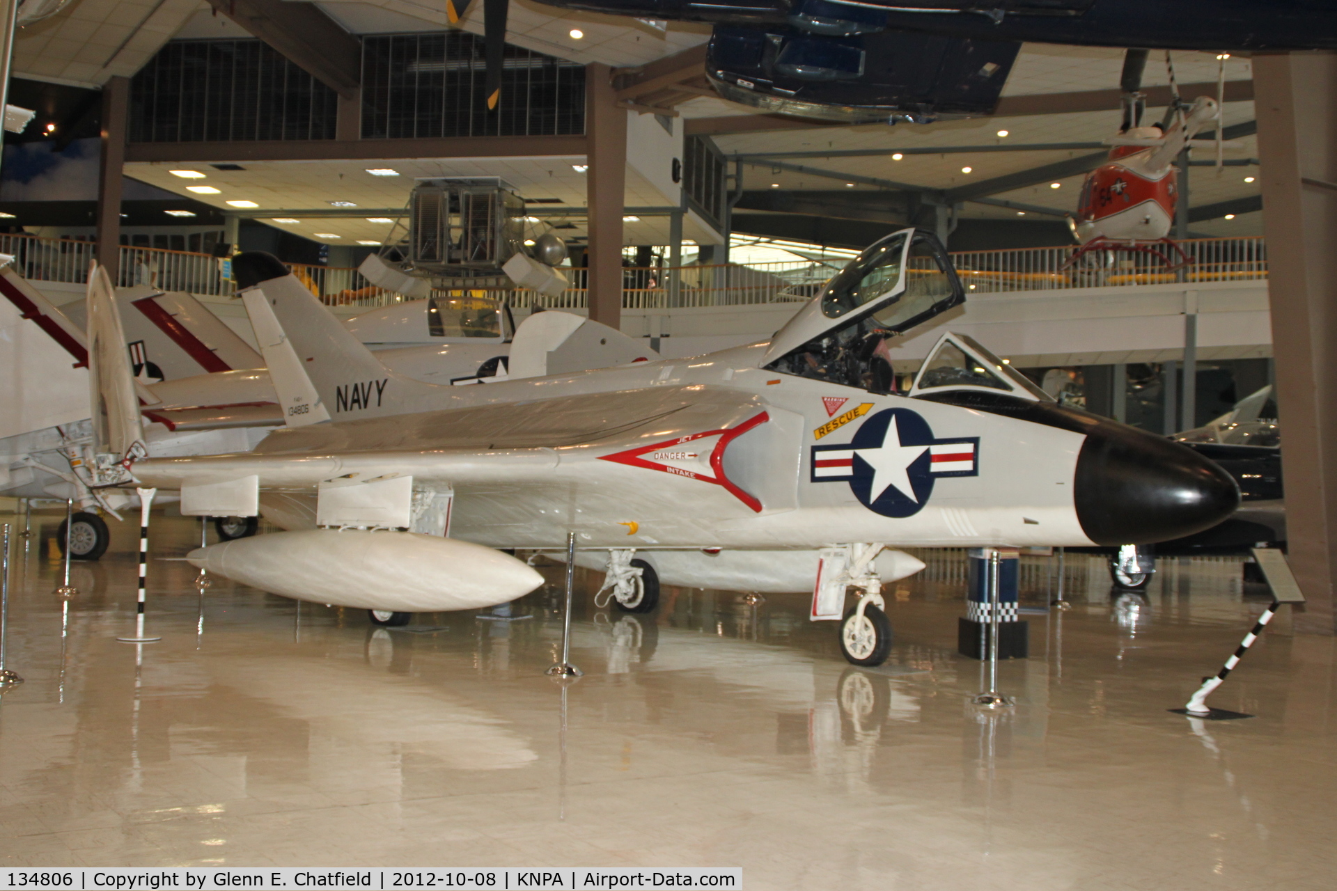 134806, 1957 Douglas F-6A Skyray C/N 10400, Naval Aviation Museum