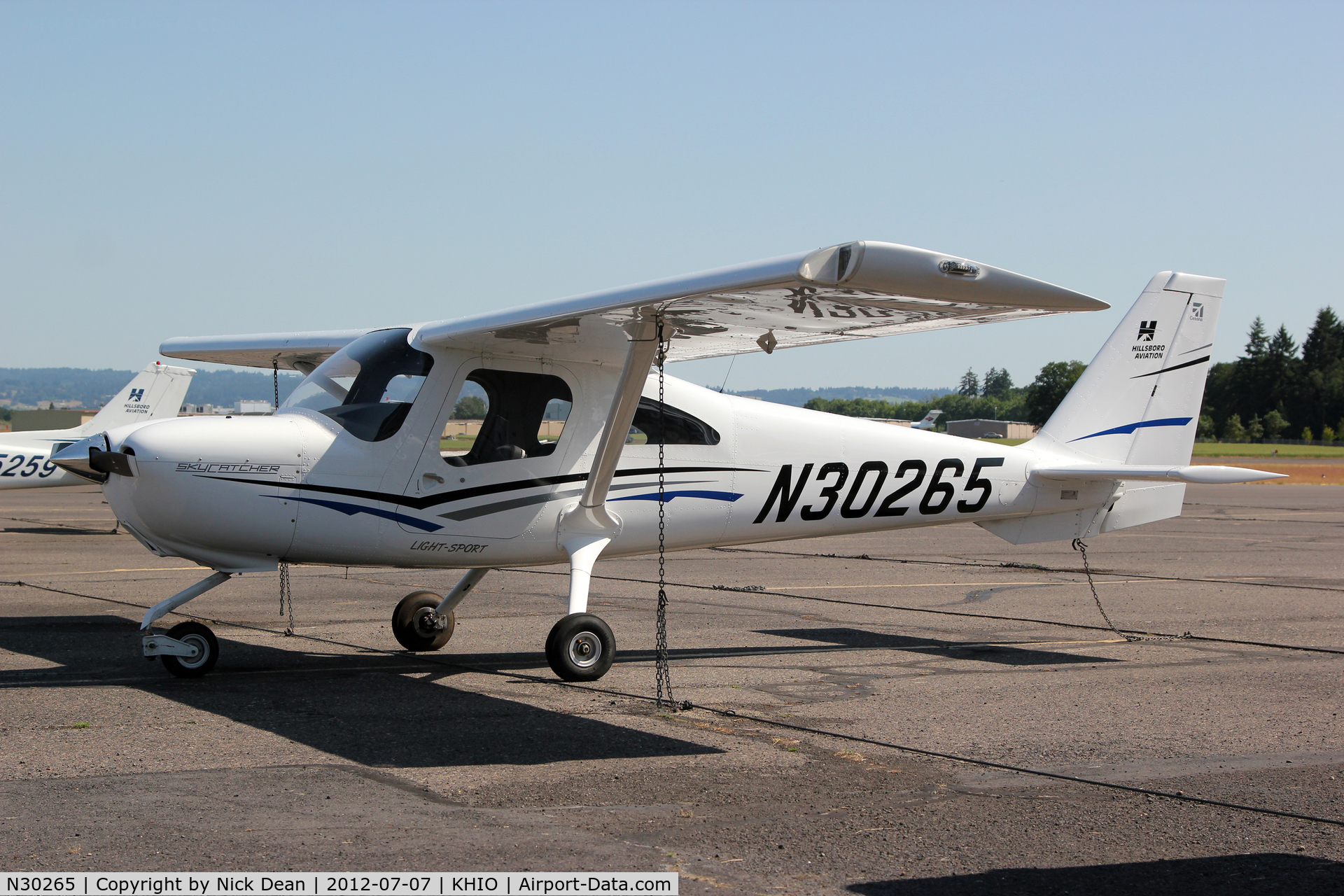 N30265, Cessna 162 Skycatcher C/N 16200093, KHIO/HIO