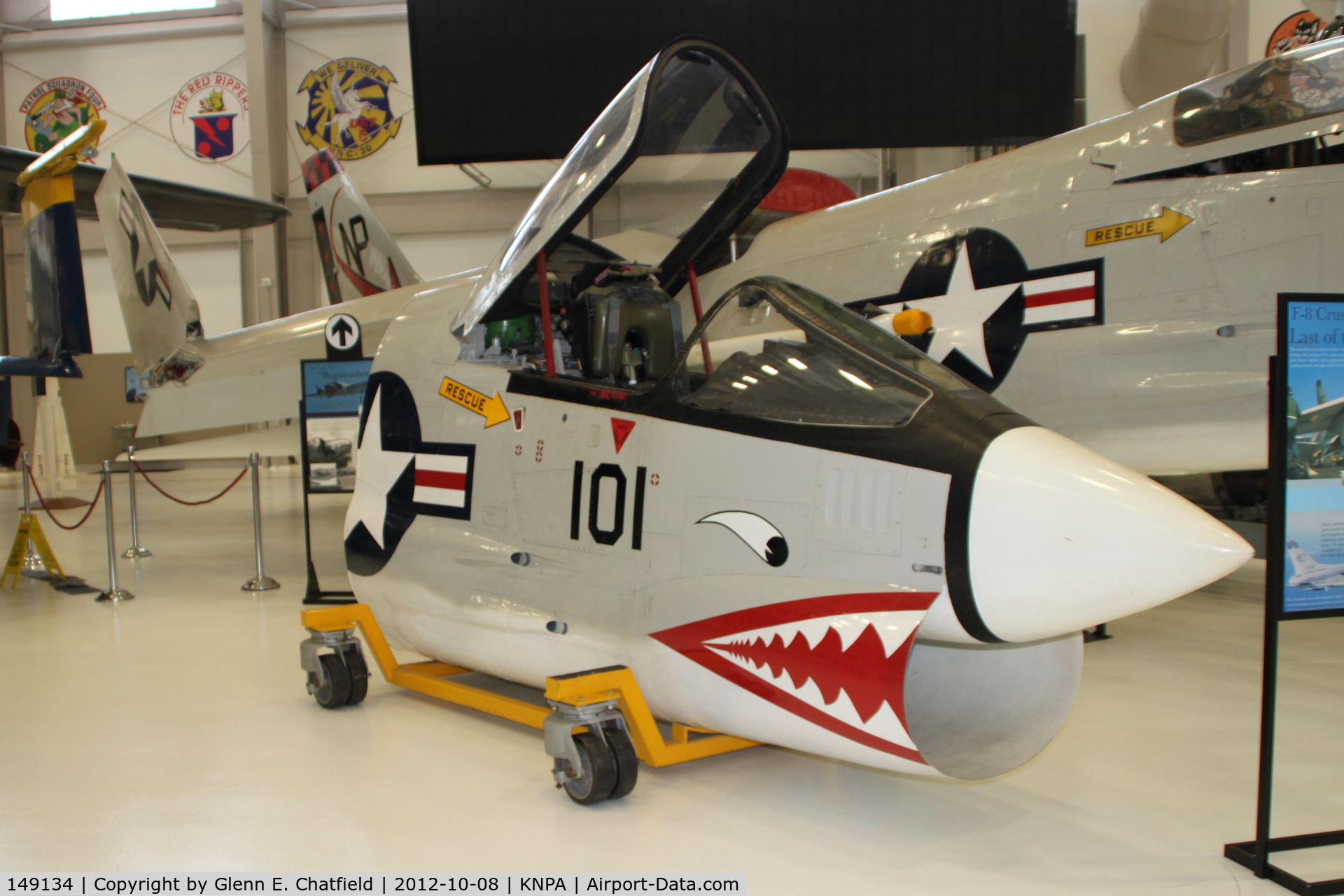 149134, Vought F-8H Crusader C/N 978, Naval Aviation Museum