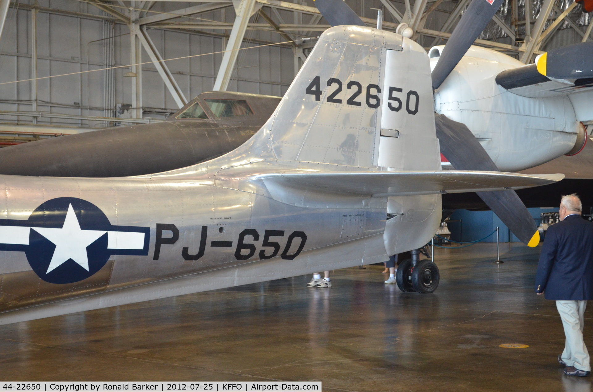 44-22650, 1944 Bell P-59B Airacomet C/N 27-58, AF Museum