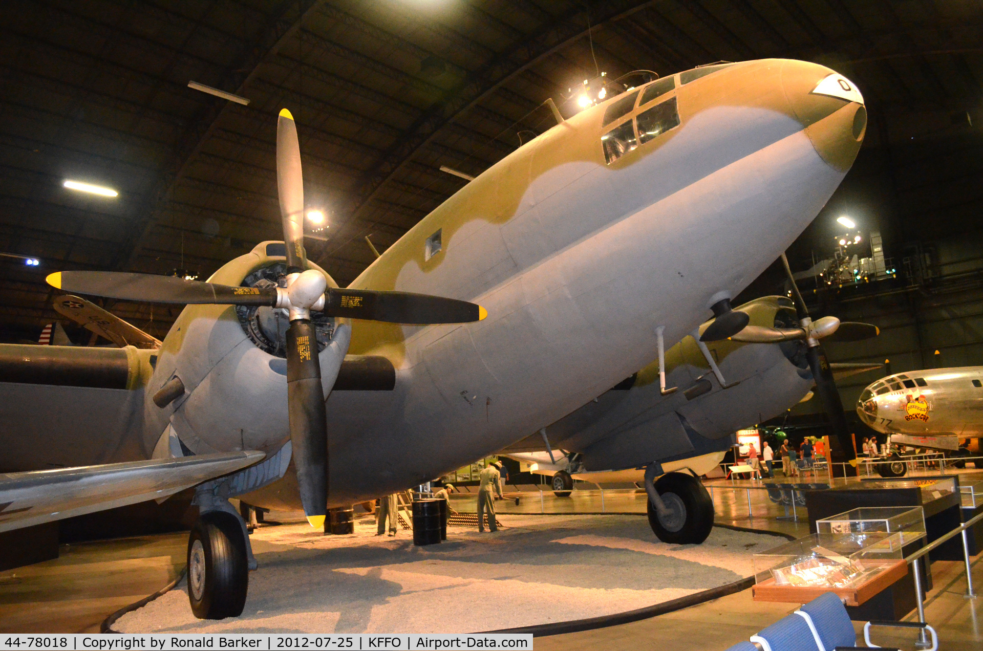 44-78018, 1944 Curtiss C-46D-15-CU Commando C/N 33414, AF Museum