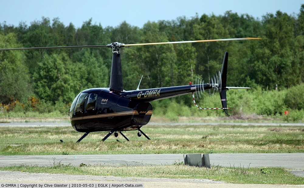 G-DMRA, 2007 Robinson R44 Raven II C/N 11802, Originally and currently in private hands June 2007.