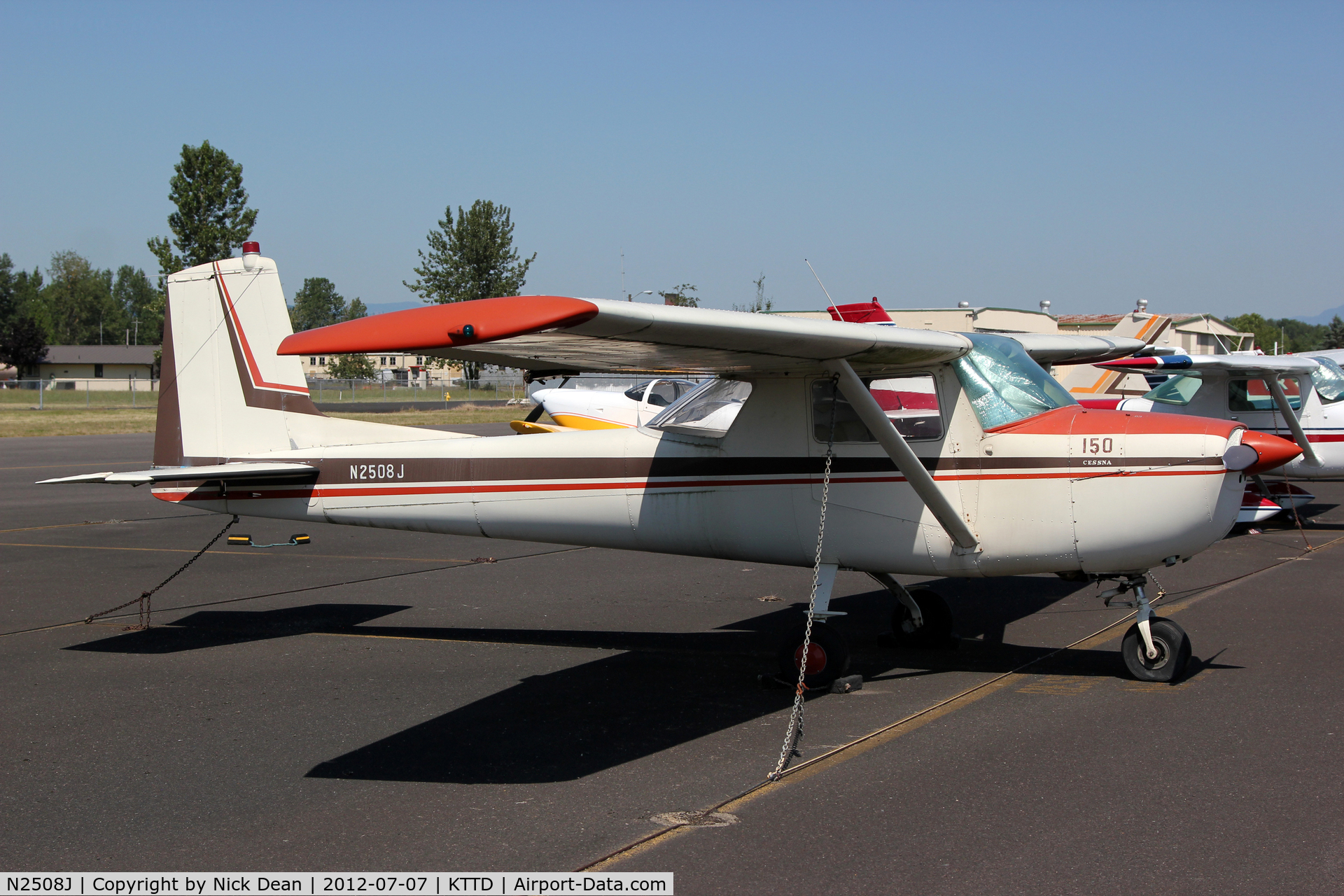N2508J, 1964 Cessna 150E C/N 15061008, KTTD/TTD