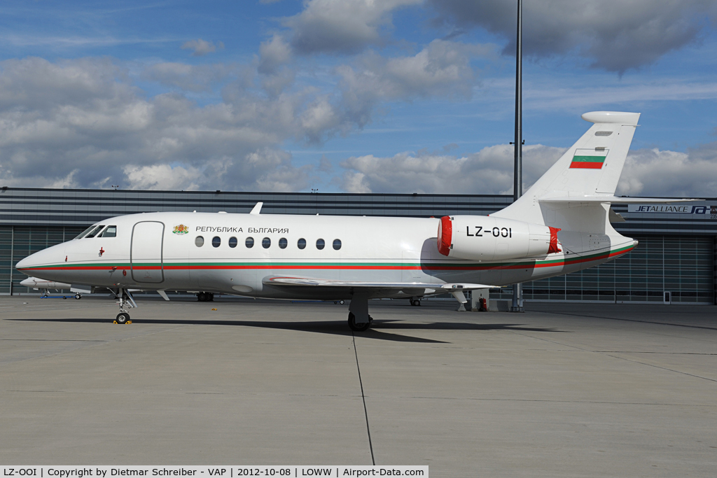 LZ-OOI, 2000 Dassault Falcon 2000 C/N 123, Bulgaria Falcon 2000