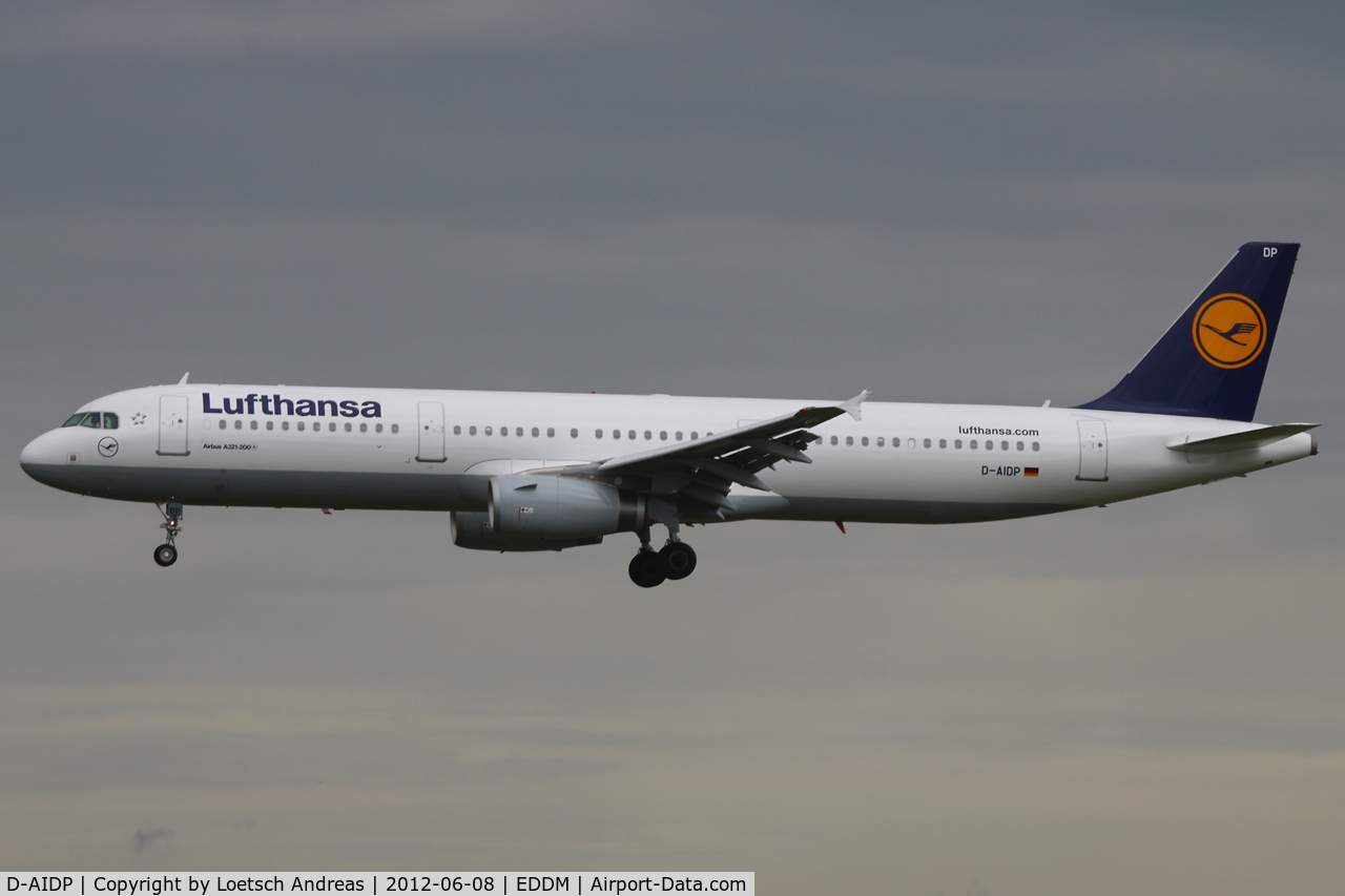 D-AIDP, 2012 Airbus A321-231 C/N 5049, Lufthansa