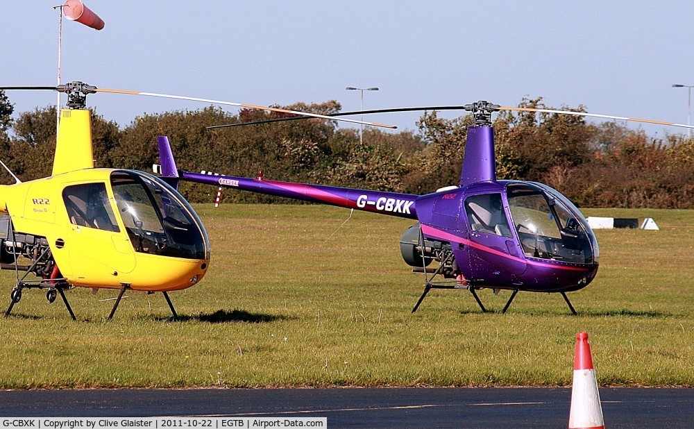 G-CBXK, 1993 Robinson R22 Mariner C/N 2302M, Ex: (N80524) > LQ-BLD > N3052P > G-CBXK - Originally owned to, County Garage (Cheltenham) Ltd in November 2002 and currently with, Tiger Helicopters Ltd since November 2010. To Kingston Building Supplies in September 2012.