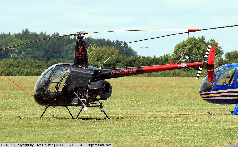 G-CMSN, 1991 Robinson R22 Beta C/N 1669, Ex: G-RUMP > N2405T > G-RUMP > G-PHEL > G-MGEE > G-CMSN - Originally owned into private hands November 1990 as G-RUMP and currently owned to, Kuki Helicopter Sales Ltd in March 2009 as G-CMSN