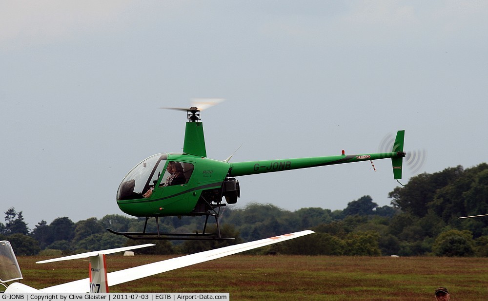 G-JONB, 1996 Robinson R22 Beta C/N 2593, Originally owned and currently in private hands April 1996.