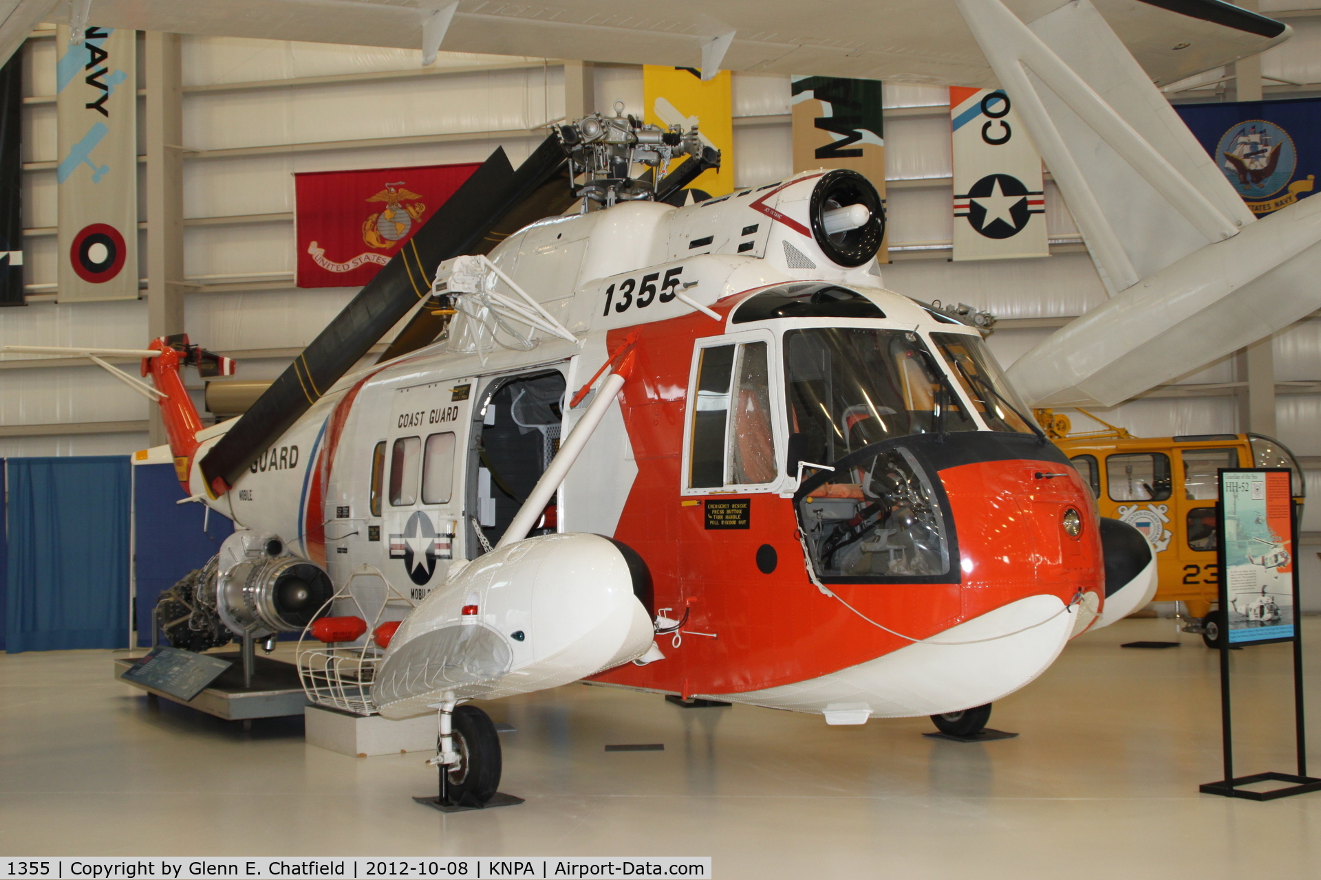 1355, Sikorsky HH-52A Sea Guard C/N 62.024, Naval Aviation Museum
