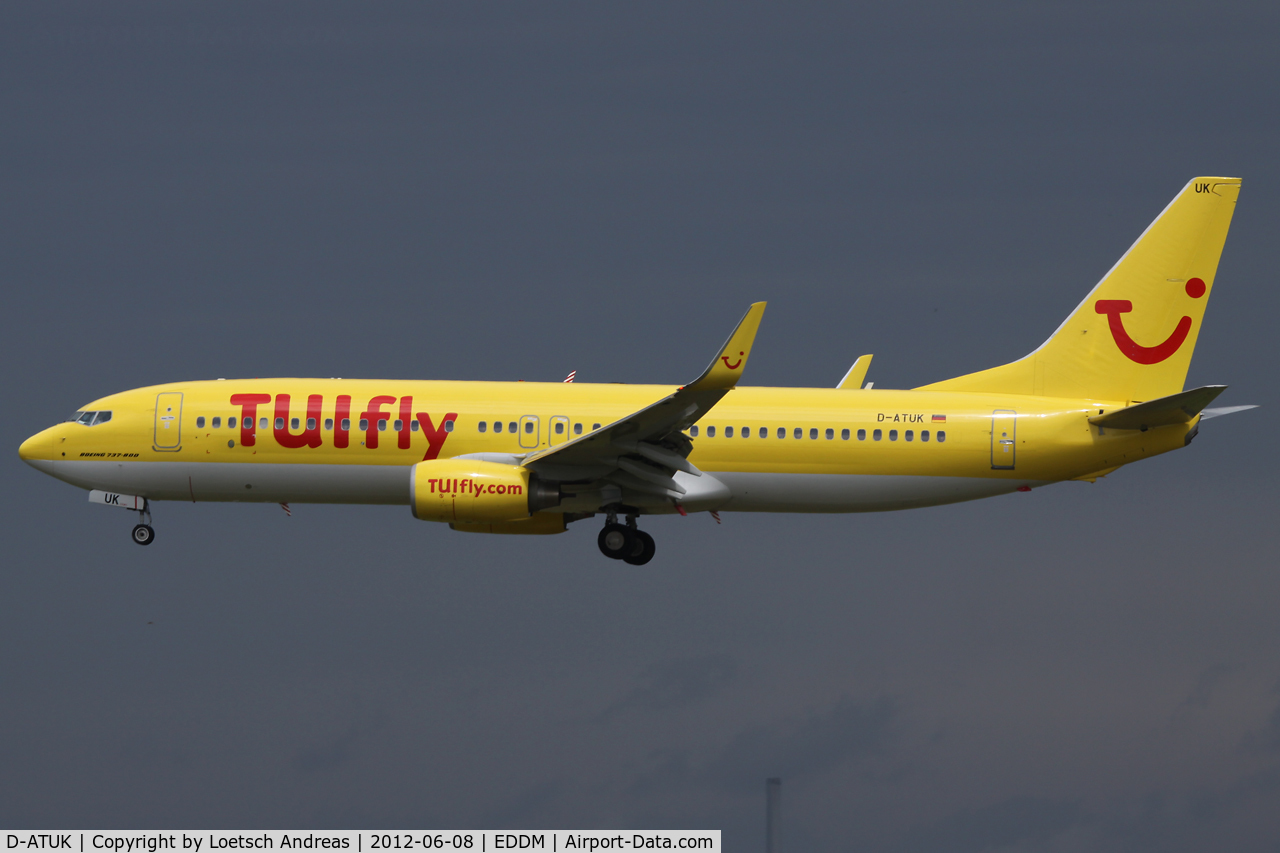 D-ATUK, 2011 Boeing 737-8K5 C/N 39094, TuiFly