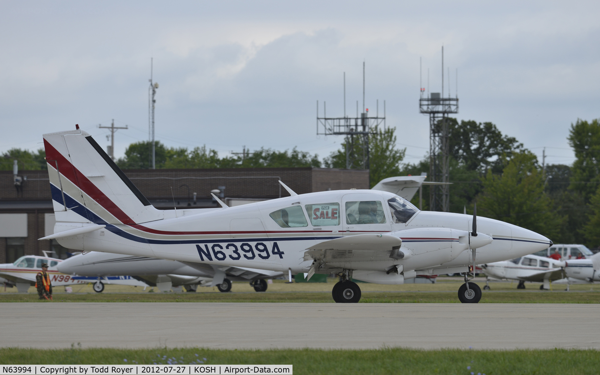 N63994, 1978 Piper PA-23-250 C/N 27-7854122, Airventure 2012