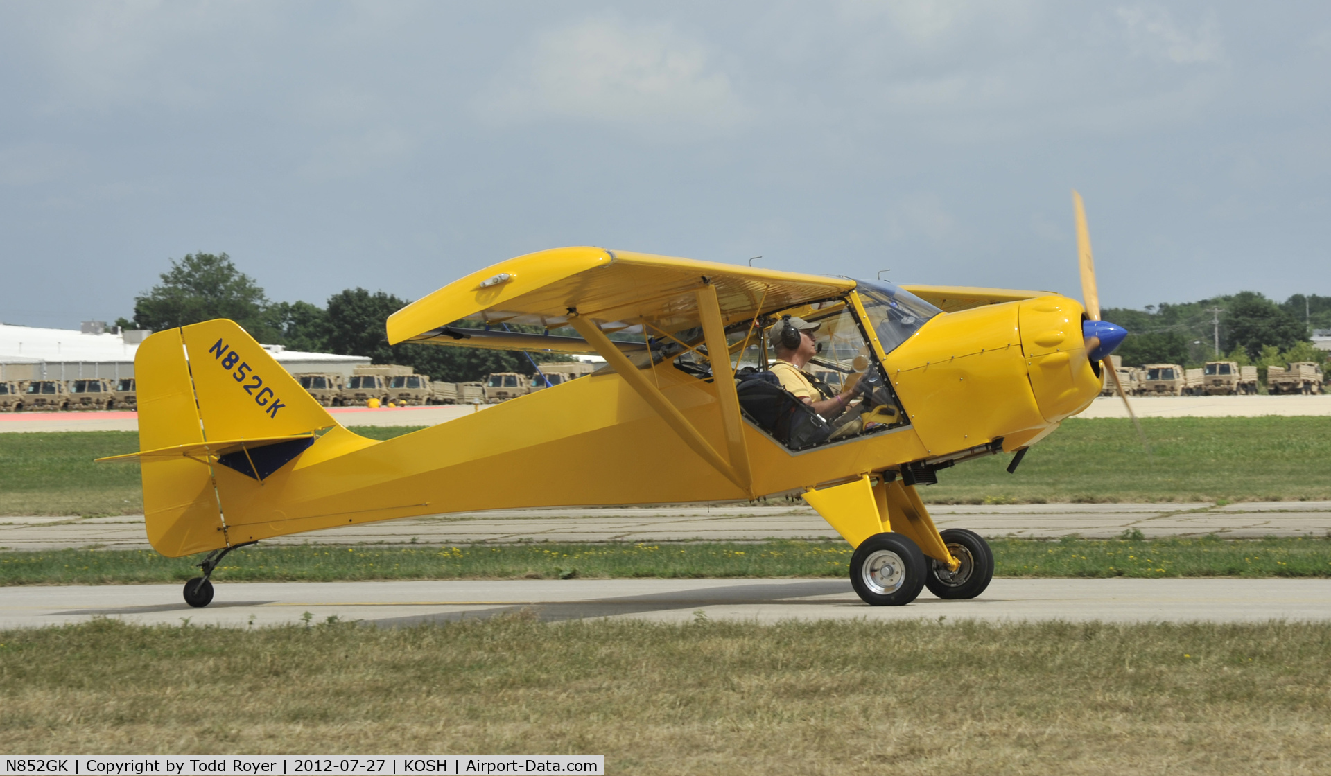 N852GK, Denney KITFOX C/N 1185, Airventure 2012