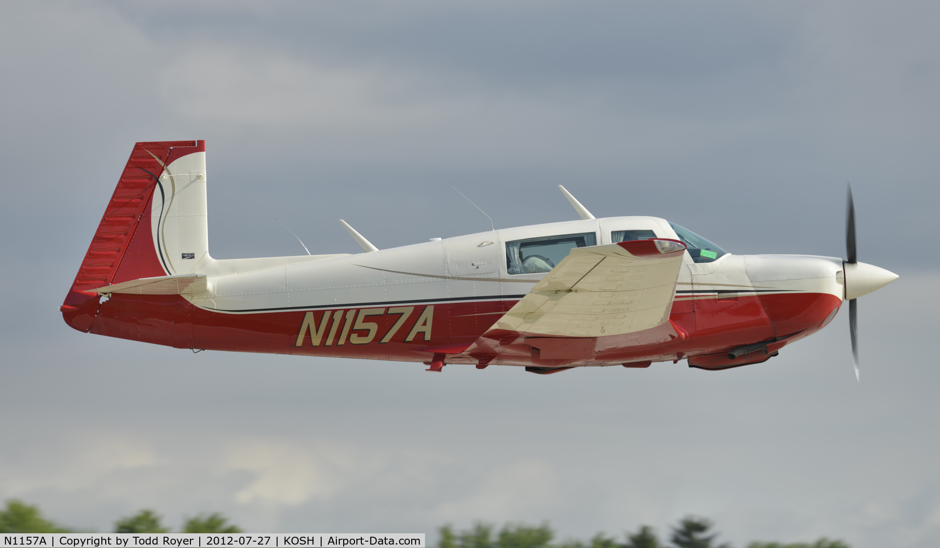 N1157A, 1982 Mooney M20J 201 C/N 24-1257, Airventure 2012
