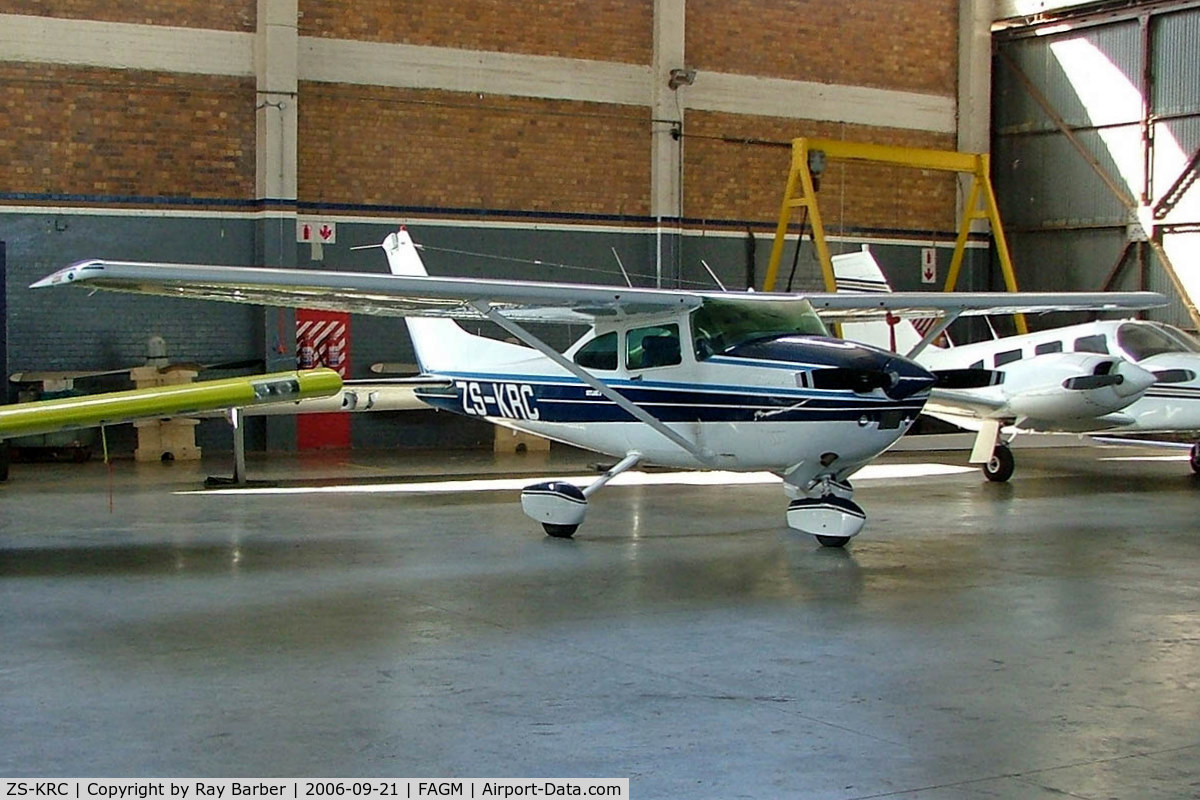 ZS-KRC, Cessna 182R Skylane C/N 182-68020, Cessna 182R Skylane [182-68020] Rand~ZS 21/09/2006