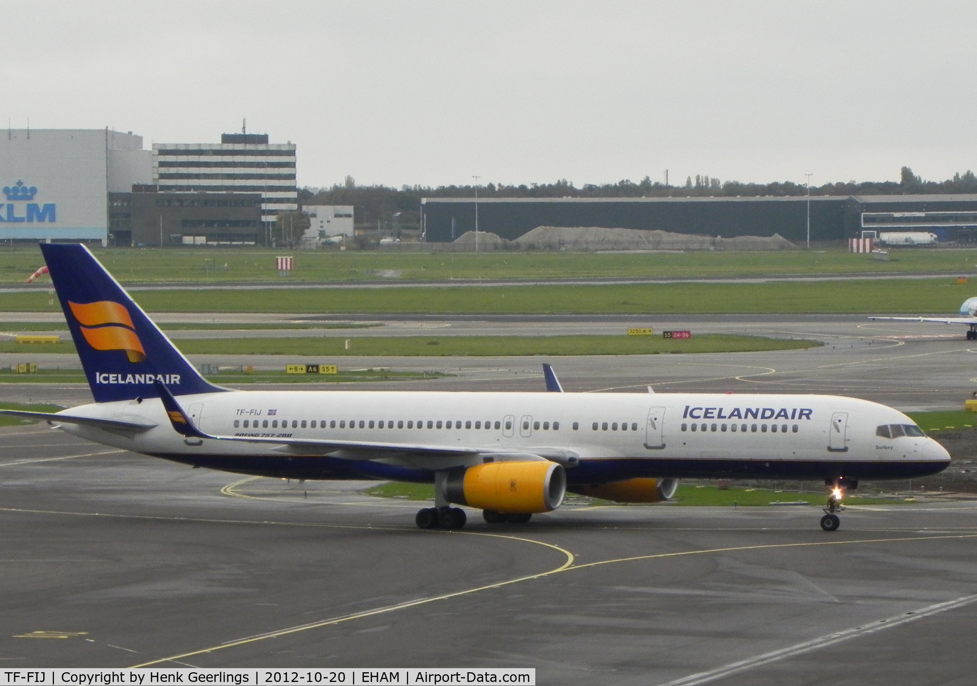TF-FIJ, 1991 Boeing 757-208 C/N 25085, Icelandair at Schiphol
