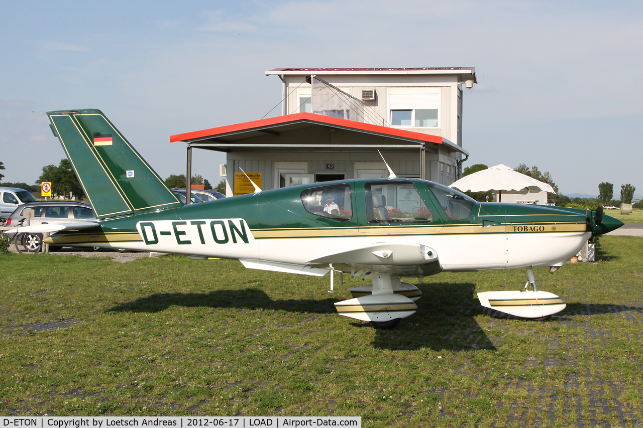 D-ETON, Socata TB-10 Tobago C/N 1190, ex N55391 / Fliegerclub St.Poelten