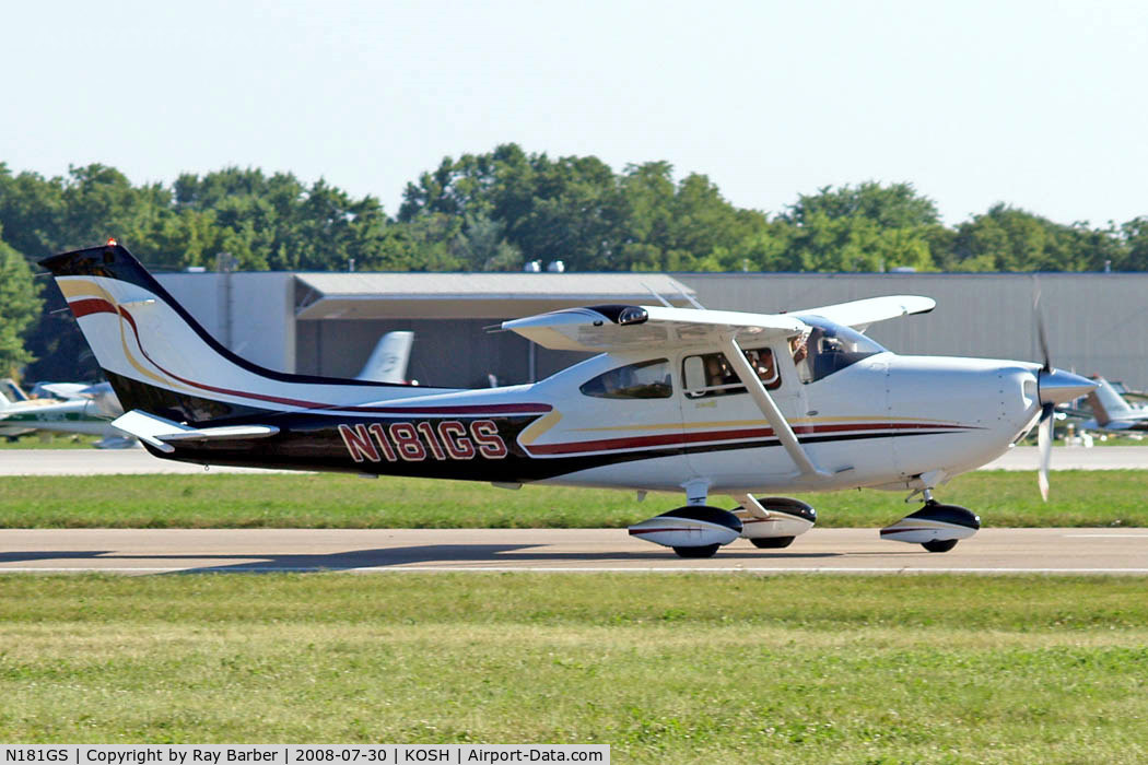 N181GS, 2006 Cessna T182T Turbo Skylane C/N T18208499, Cessna T.182T Skylane [T182-08499] Oshkosh~N 30/07/2008