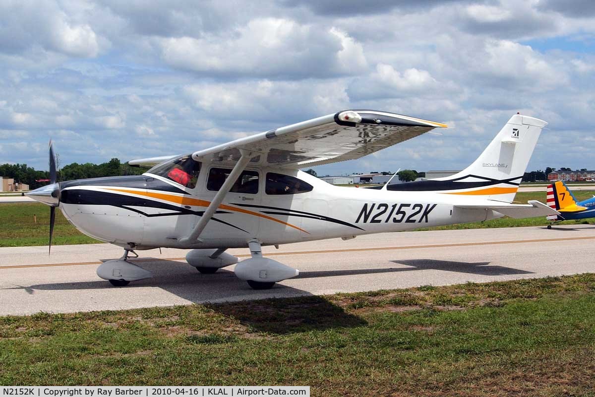 N2152K, 2007 Cessna 182T Skylane C/N 18281908, Cessna 182T Skylane [182-81908] Lakeland-Linder~N 16/04/2010
