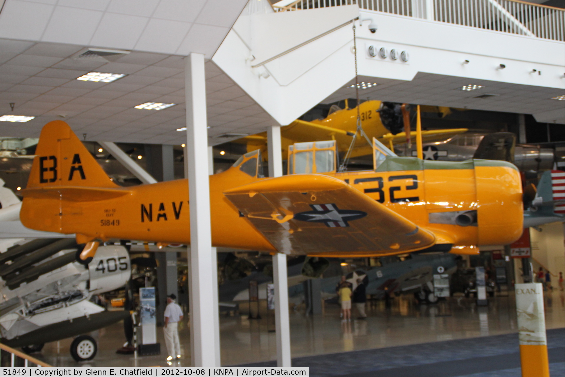 51849, North American SNJ-5 Texan Texan C/N 88-14827, Naval Aviation Museum