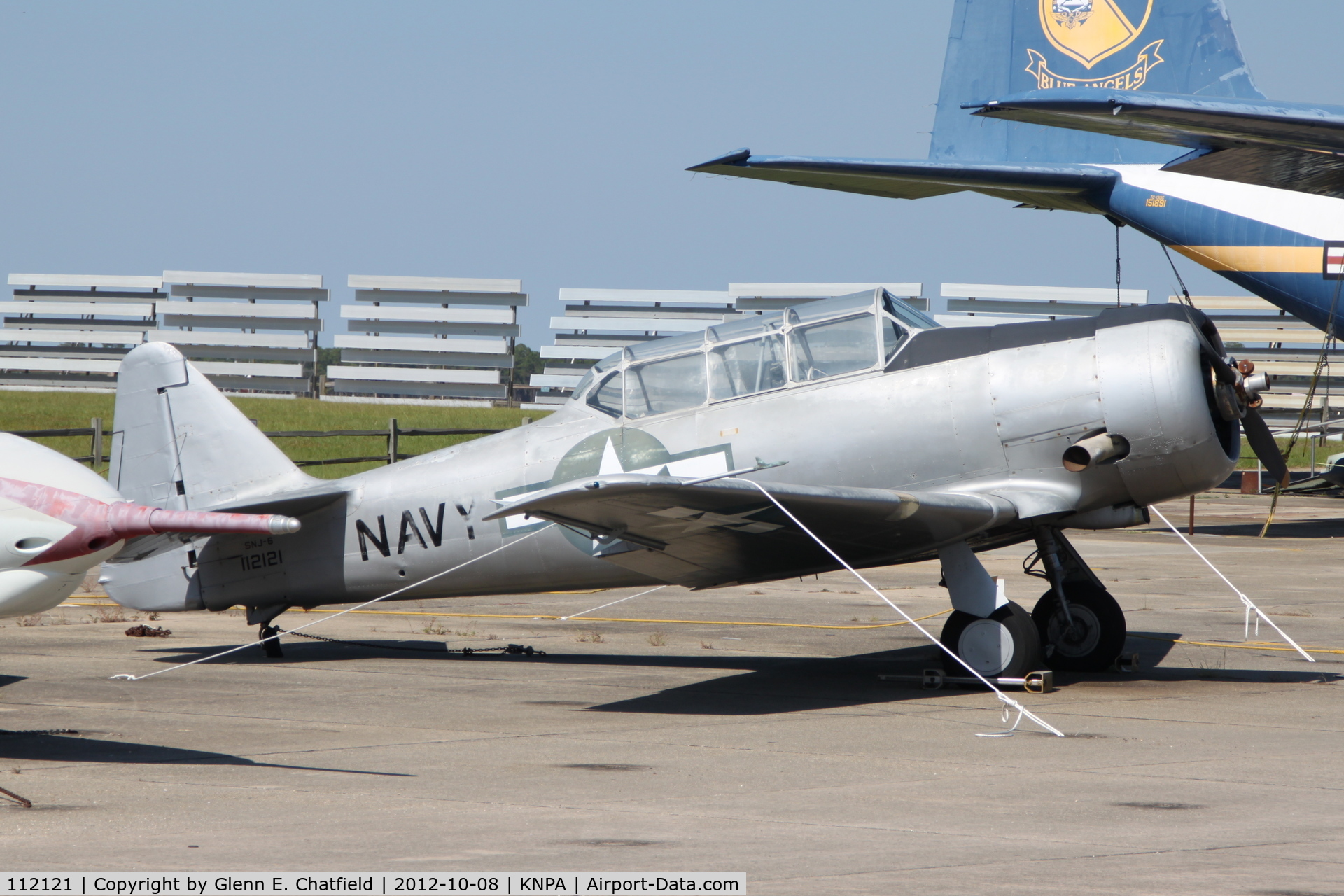 112121, North American SNJ-6 Texan C/N 121-43076, Naval Aviation Museum