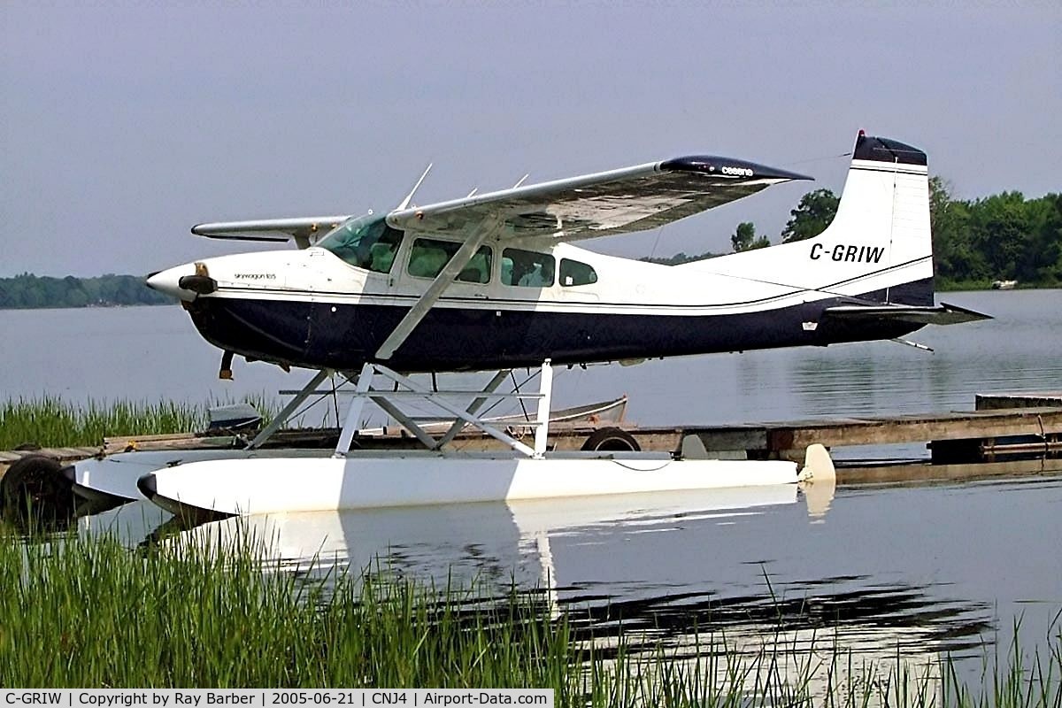 C-GRIW, 1975 Cessna A185F Skywagon 185 C/N 18502533, Cessna A.185F Skywagon 185 [185-02533] Orillia~C 21/06/2005