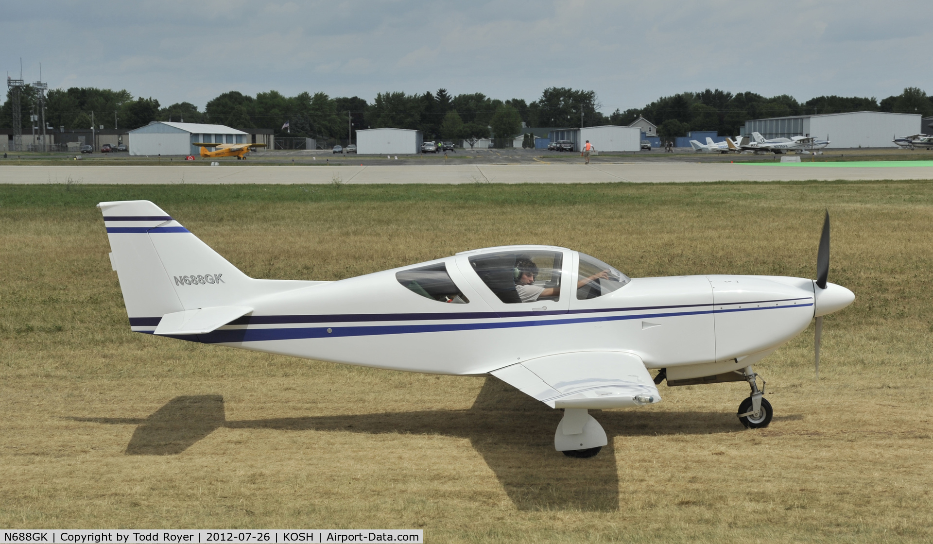 N688GK, 2006 Glasair Super II RG C/N 2291, Airventure 2012