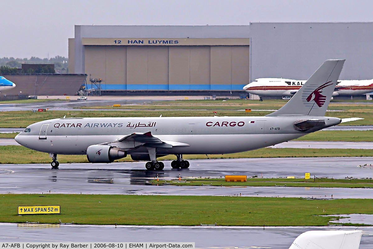 A7-AFB, 1991 Airbus A300B4-622R C/N 614, Airbus A300B4-622RF [614] (Qatar Airways) Schiphol~PH 10/08/2006