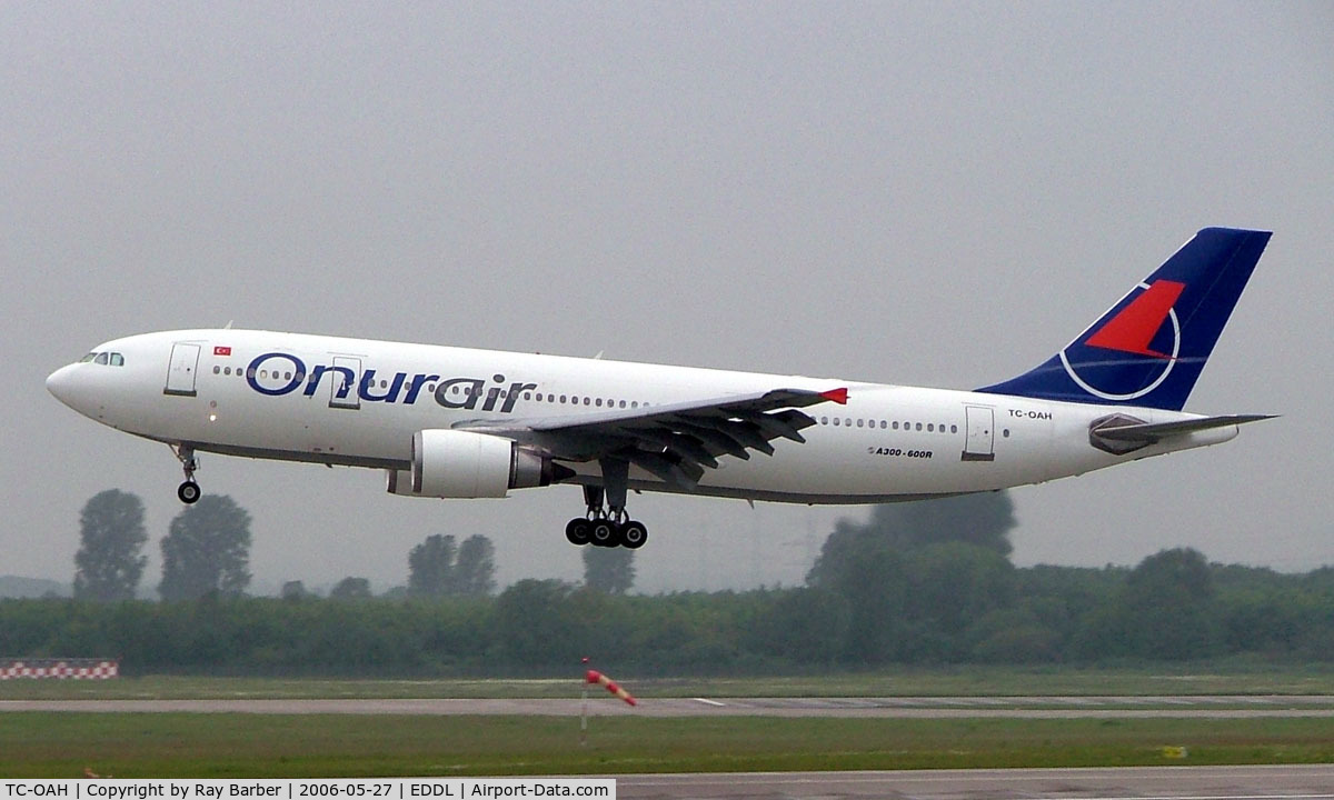 TC-OAH, 1991 Airbus A300B4-600R C/N 584, Airbus A300B4-605R [584] (Onur Air) Dusseldorf~D 27/05/2006