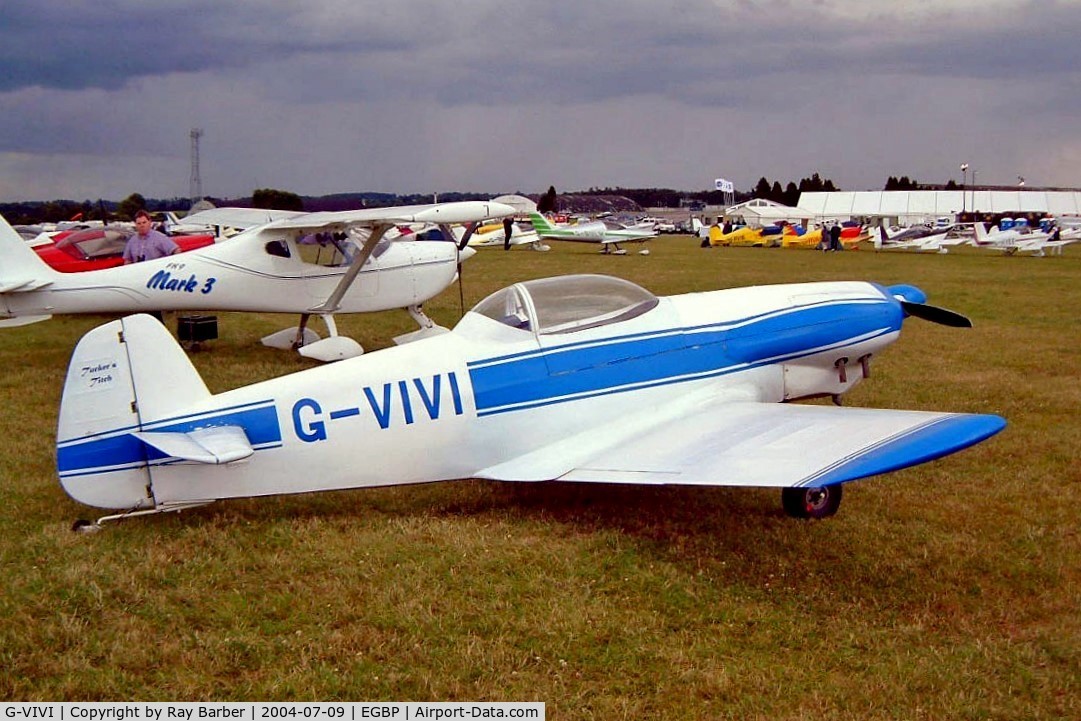 G-VIVI, 1999 Taylor JT-2 Titch C/N PFA 060-12405, Taylor JT.2 Titch [PFA 060-12405] Kemble~G 09/07/2004