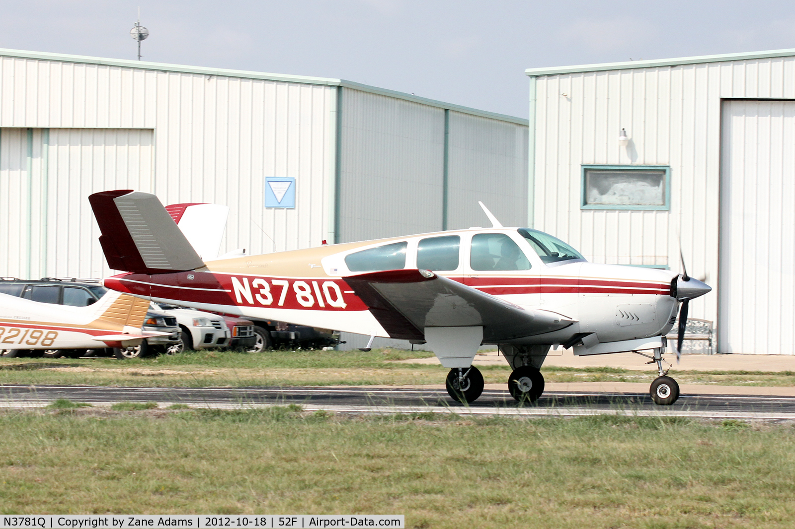 N3781Q, 1967 Beech V35 Bonanza C/N D-8417, At Northwest Regional (Aero Valley) Airport