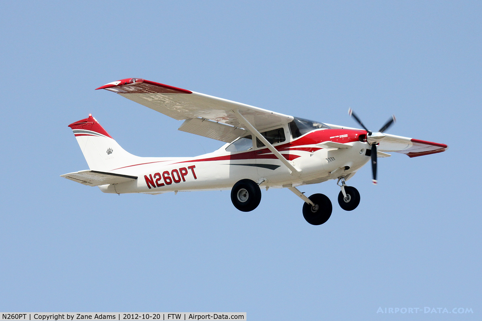 N260PT, 1977 Cessna 182Q Skylane C/N 18265612, At Meacham Field - Fort Worth, TX