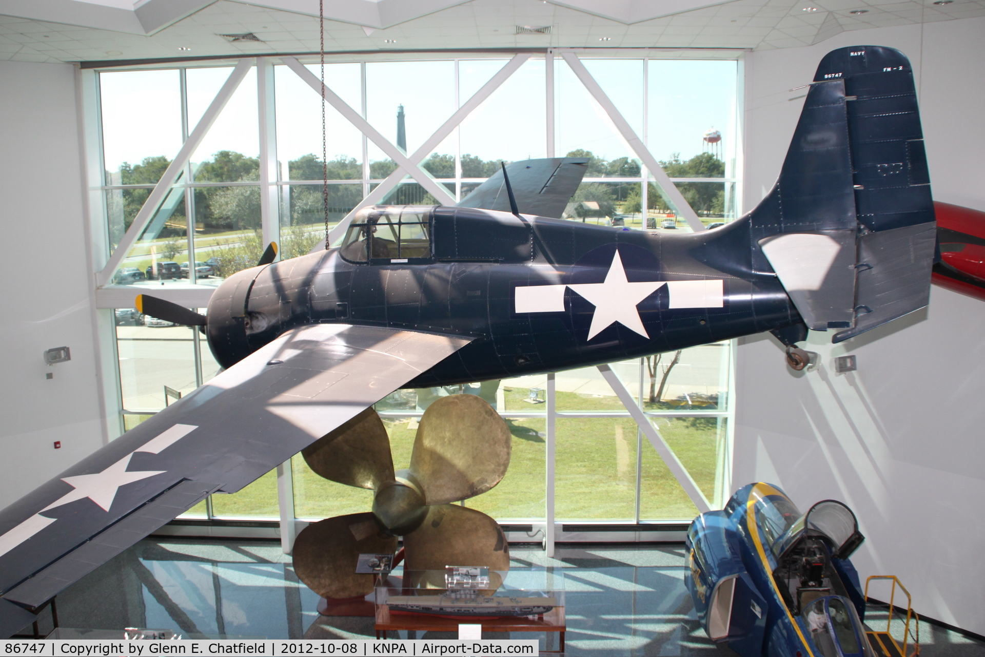 86747, General Motors (Grumman) FM-2 Wildcat C/N 5805, Naval Aviation Museum