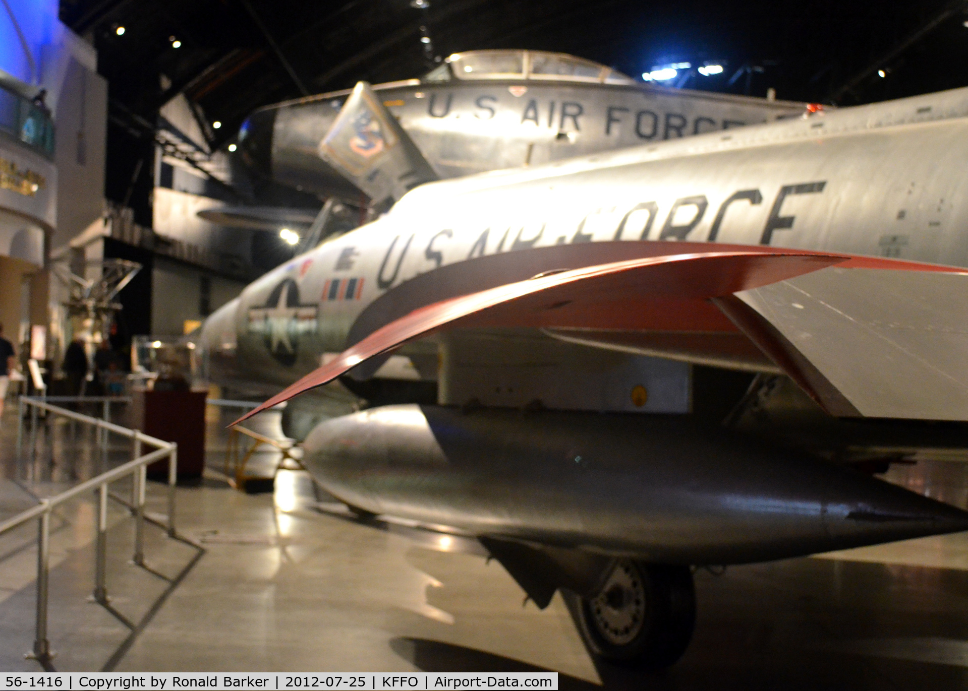 56-1416, 1956 Convair F-102A Delta Dagger C/N 8-10-363, AF Museum