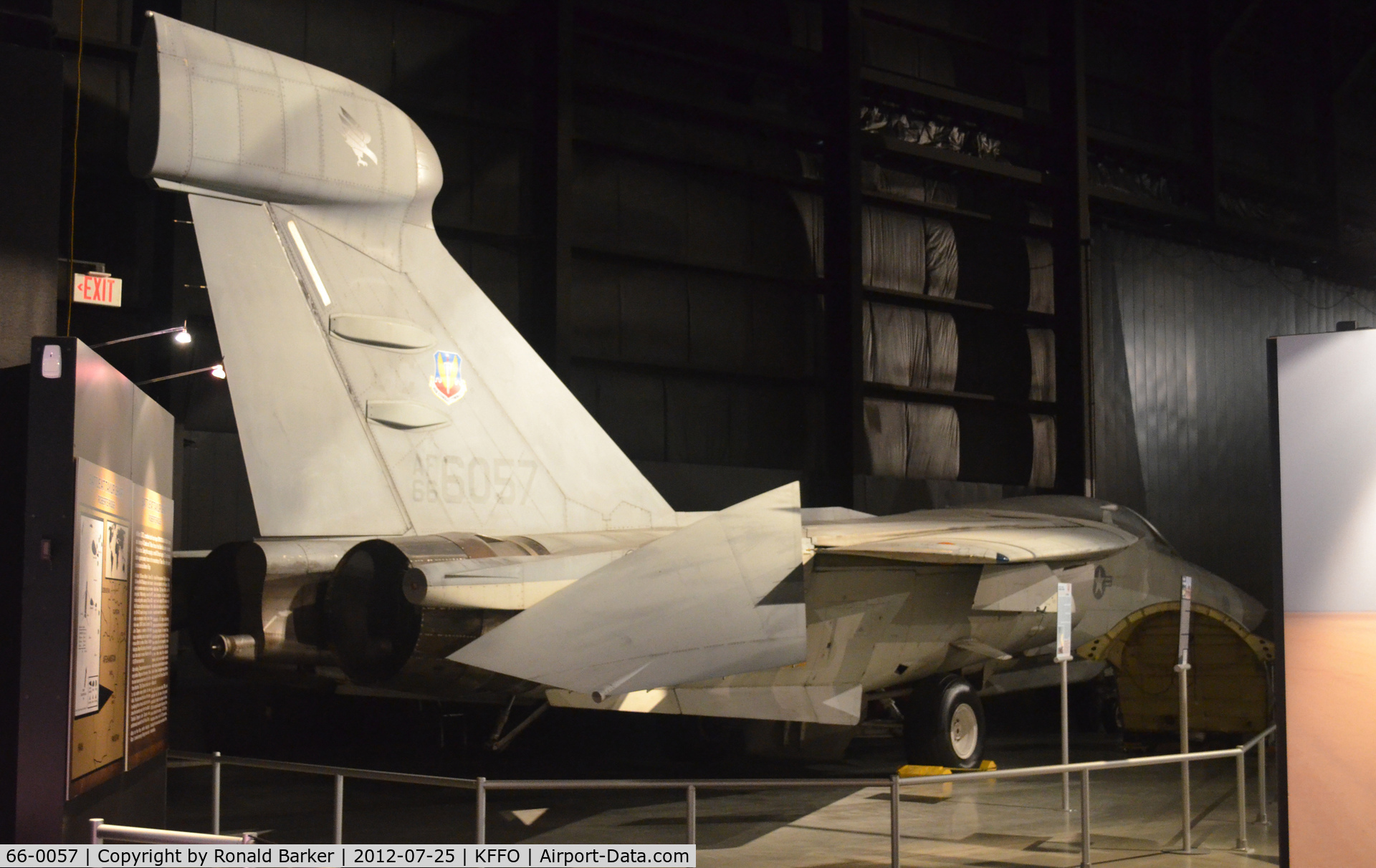 66-0057, 1966 General Dynamics EF-111A Raven C/N EF-41, AF Museum