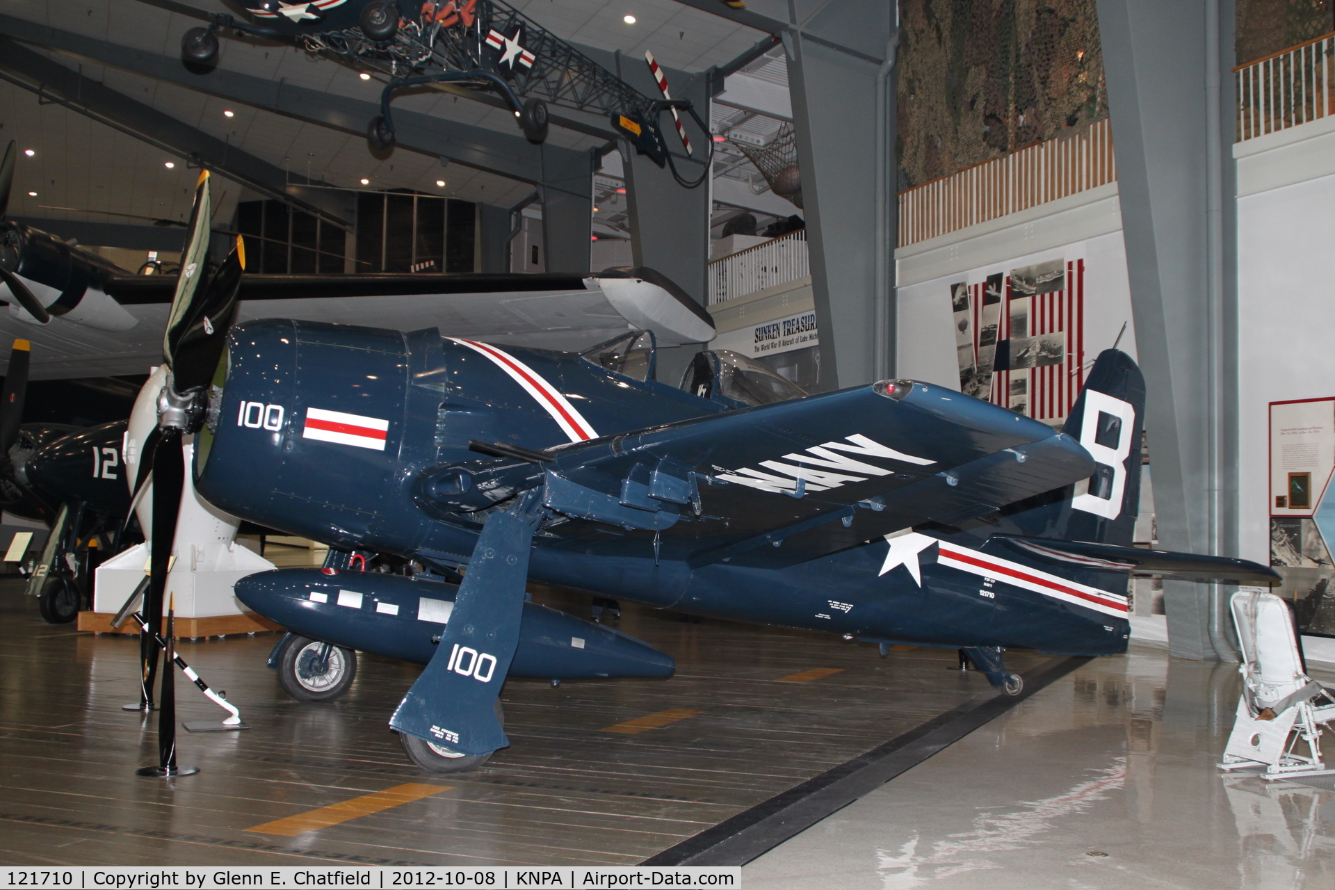 121710, Grumman F8F-2P Bearcat C/N D.1085, Naval Aviation Museum