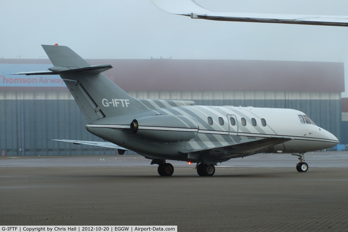 G-IFTF, 1985 British Aerospace BAe.125-800B C/N 258021, Albion Aviation