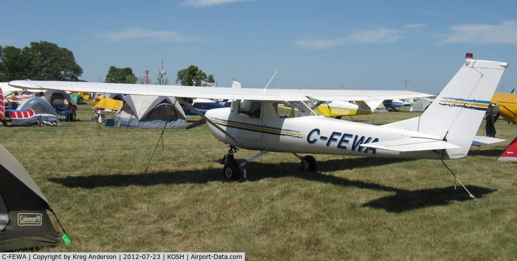 C-FEWA, 1966 Cessna 150F C/N 150-63407, EAA AirVenture 2012