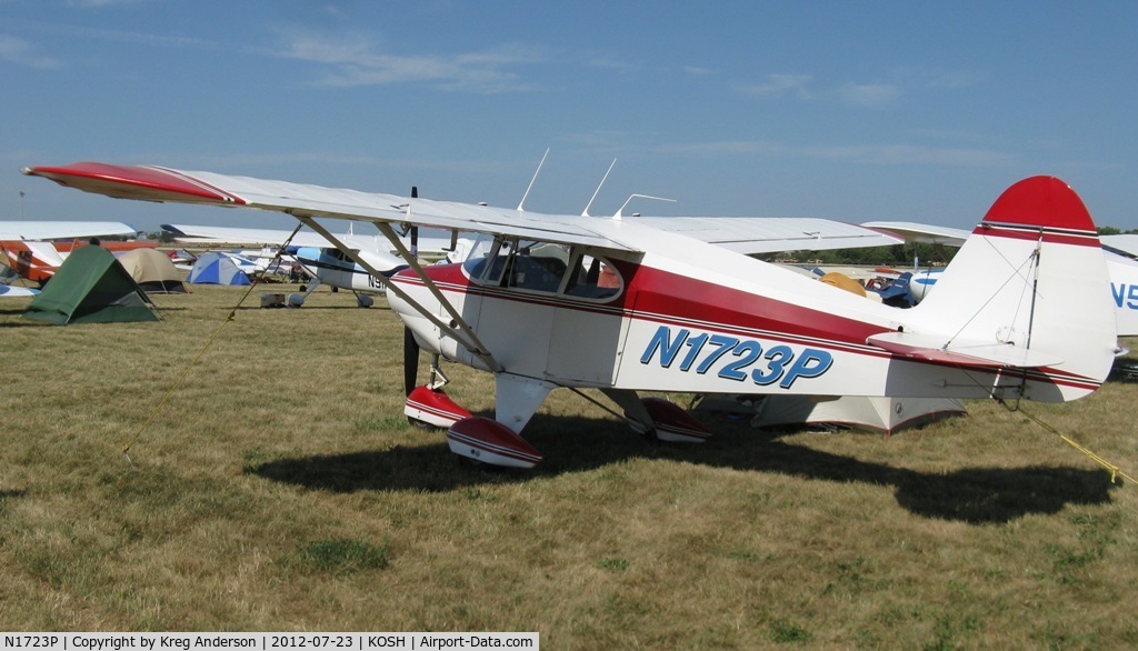 N1723P, Piper PA-22-150 C/N 22-2513, EAA AirVenture 2012