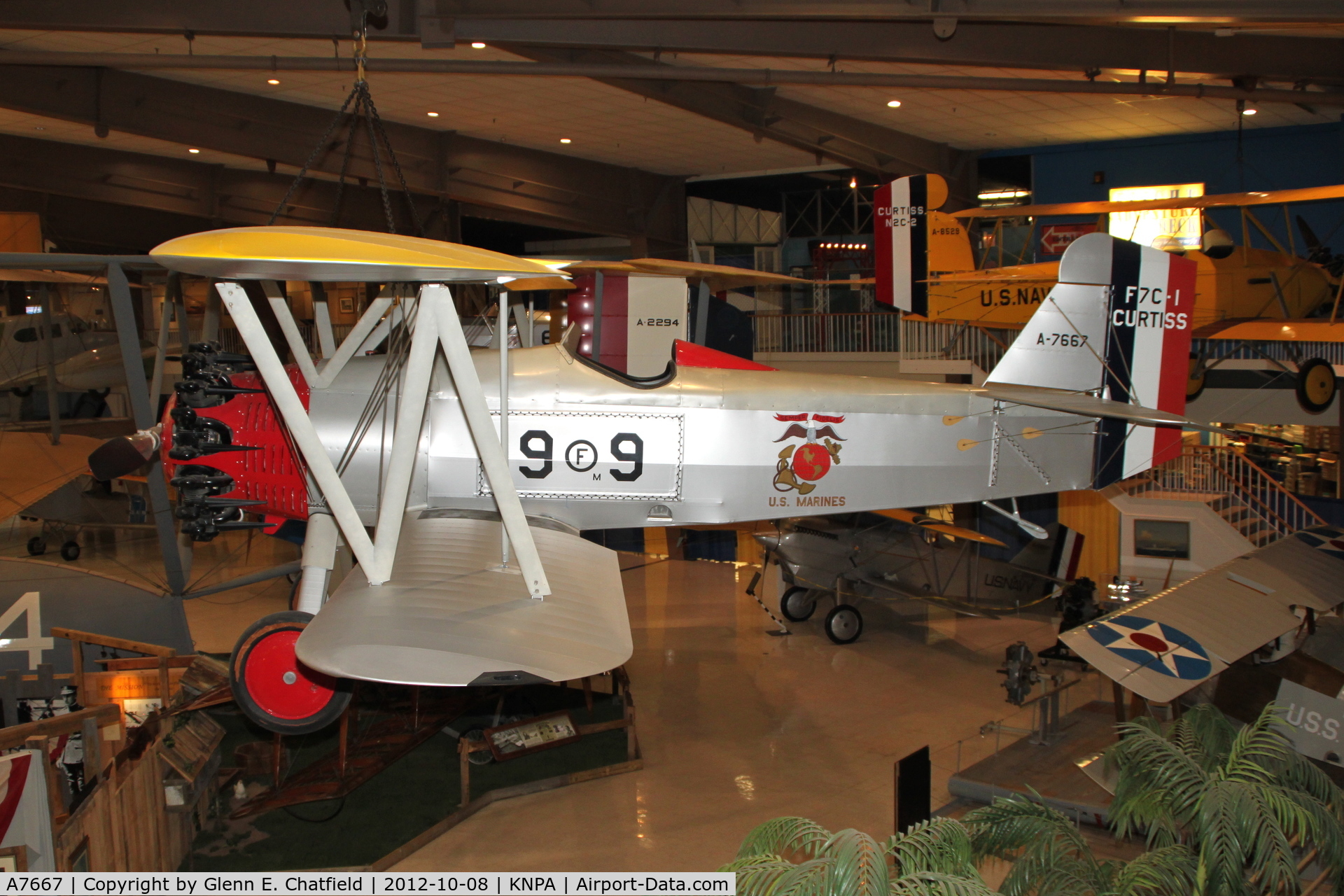 A7667, 1928 Curtiss F7C-1 C/N Not found A-7667, Naval Aviation Museum