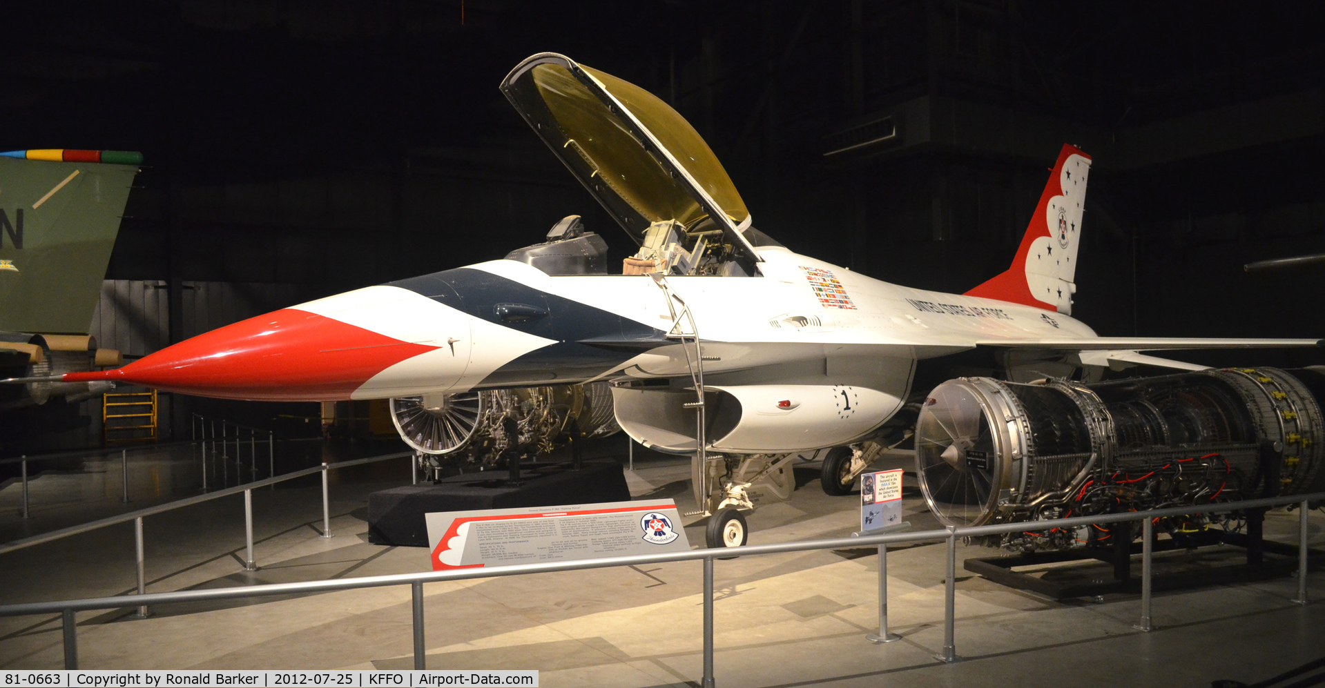 81-0663, 1981 General Dynamics F-16A Fighting Falcon C/N 61-344, AF Museum