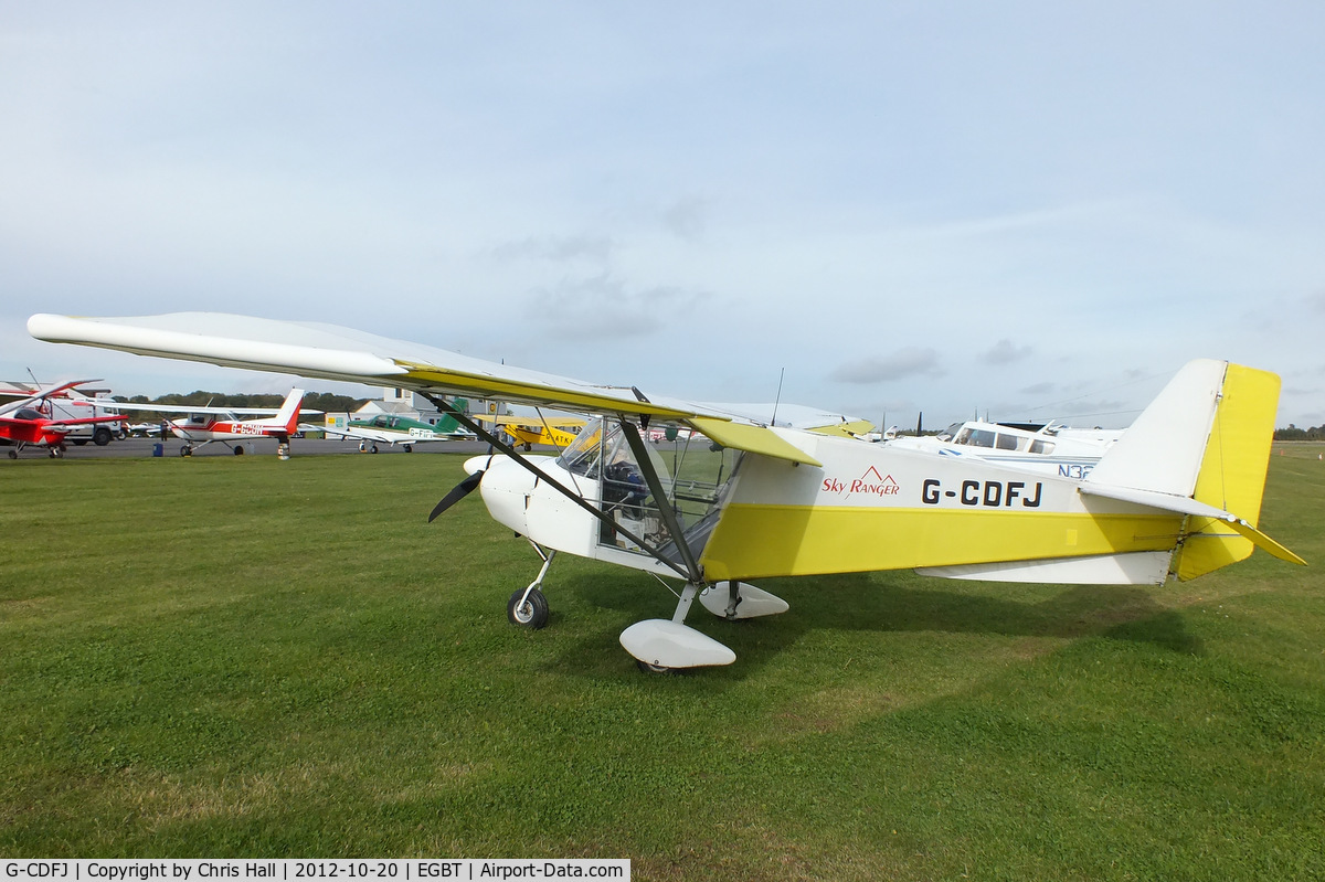 G-CDFJ, 2005 Best Off Skyranger 912(2) C/N BMAA/HB/424, at Turweston's 